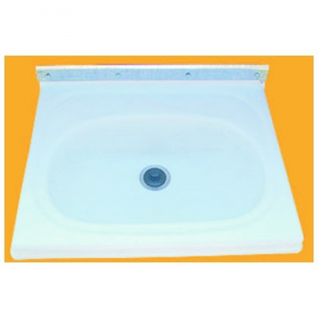 Ballam Waterslot - White 520x420mm Wall Hung Basin