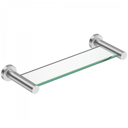 BBU SERIE 4600 / 4625BRSH - Stainless Steel Brushed Vanity Glass Shelf