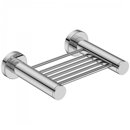 BBU SERIE 4600 / 4630POLS - Stainless Steel Polished Single Soap Rack