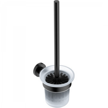 BBU SERIE 4600 / 4638MBLK - Matt Black Toilet Brush + Holder