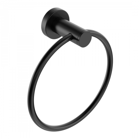 BBU SERIE 4600 / 4640MBLK - Matt Black Towel Ring