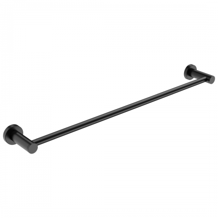 BBU SERIE 4600 / 4672MBLK - Matt Black Single Towel Rail 650mm