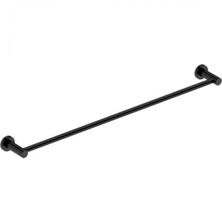BBU SERIE 4600 / 4675MBLK - Matt Black Single Towel Rail 800mm