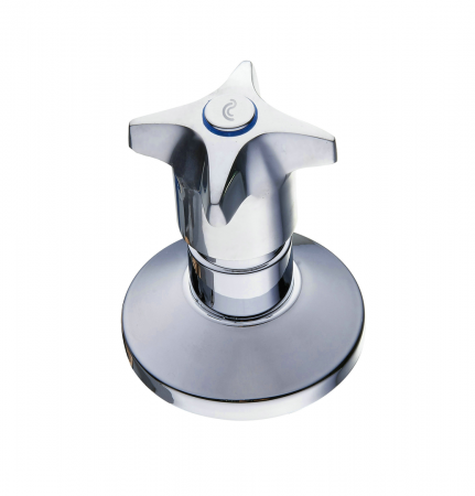 Cachet Dalby 99002DA - Chrome 15mm FxF Undertile Stop Tap