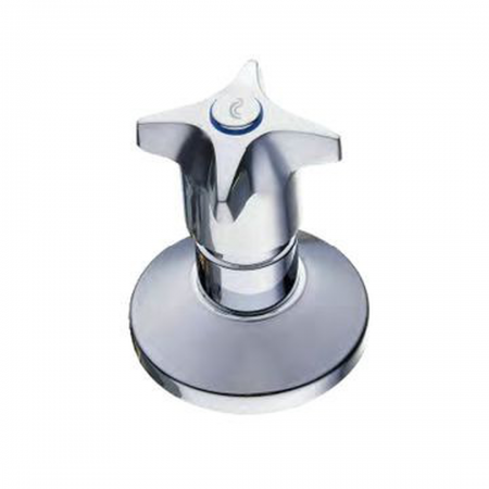 Cachet Dalby 99003DA - Chrome 20mm FxF Underwall Stopcock