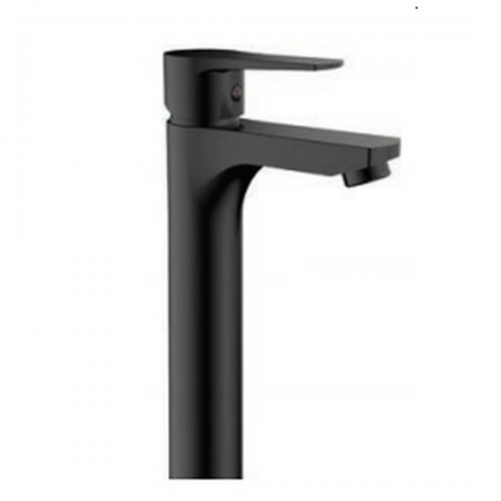 Cachet Erebus Black SL220ERBL Basin Mixer Long without Waste Set