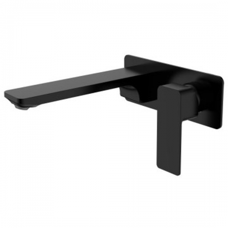 Meissen Sterlyn Double Black SL220SNWB Basin Mixer Wall-Mounted