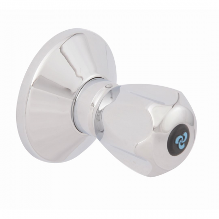Cobra Stella 3328ST-20/N Chrome 20mm Underwall Stopcock Light Pattern