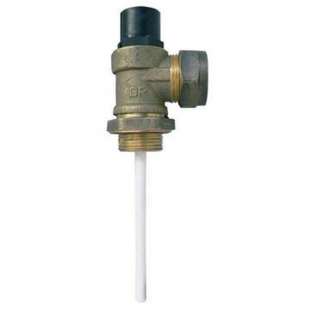 Cobra PB1.43 - 400kPa Brass Temperature and Safety Valve