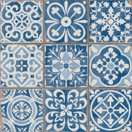 Deco FS FAENZA-A 0013-BLU 330x330mm Glazed Ceramic Tiles