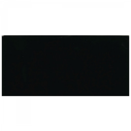 Douglas Jones 1138 / Metro - 75x150mm Black Flat Gloss Tiles
