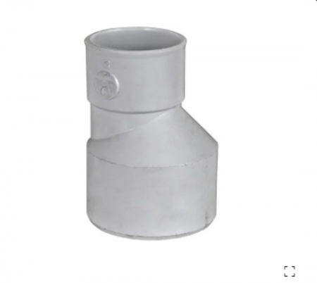 110mmx75mm Sv White Eccentric Reducer