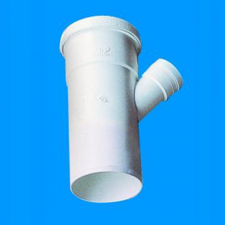 110mmx50mm/45 Sv White Plain Reducing Single Junction