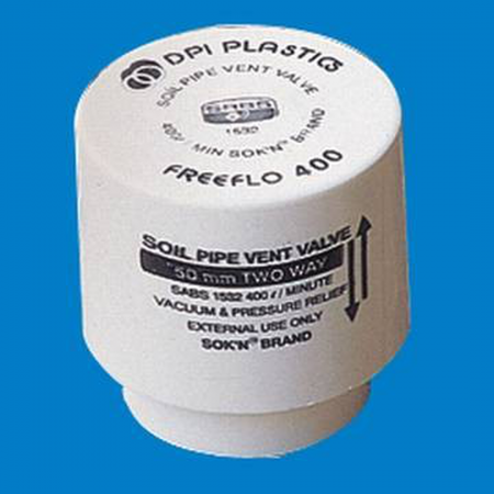 50mm Sv White 2-Way Vent Valve