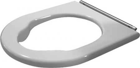 Duravit Starck 3 Paraplegic 006261 00 00 - White Toilet Seat Ring