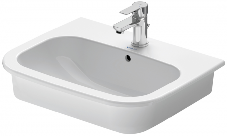 Duravit D-Code 033754 00 00 - White 545x435mm Drop-In Basin