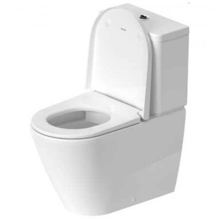 Duravit D-Neo 200209 00 00 - White Close Couple Pan Rimless