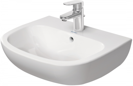 Duravit D-Code 231055 00 002 - White 550x430mm Wall Hung Basin