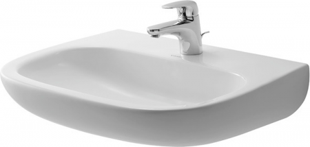 Duravit D-Code 231160 00 002 - White 600x460mm Wall Hung Medical Basin