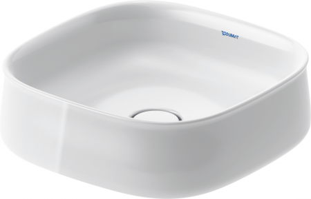 Duravit Zencha 237342 00 79 - White 420x420mm Counter Top Basin