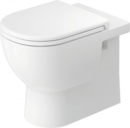 Duravit D-Code* 203709 00 00 2 - White Rimless Floor Standing Pan