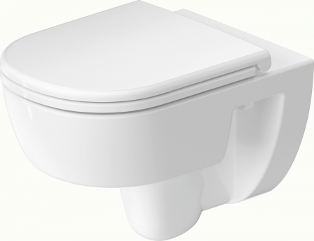 Duravit D-Code* 251309 00 00 2 - White Rimless Wall Hung Pan