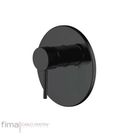 Fima Spillo Up F3039X1NS Bath/Shower Mixer Conc FinSet Matt Black