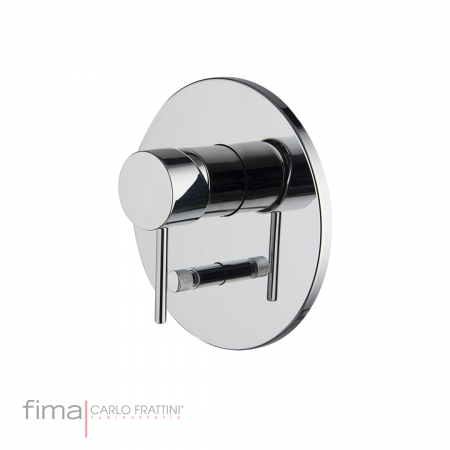 Fima Spillo Up F3039X2CR Bath/Shower DivertMix Conc FinSet Chrome