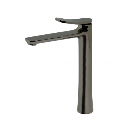 Fima Flo F3801/HCN.1.ES Basin Mixer Tall Black Chrome no Waste