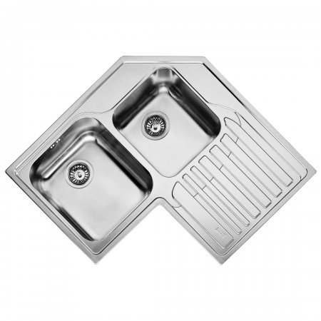 Franke Studio STX621 RHD 830x830mm Double Bowl Sink - 1010024