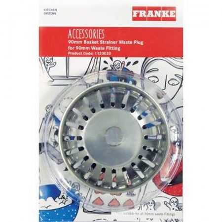 Franke 1120020 Chrome 90mm Strainer