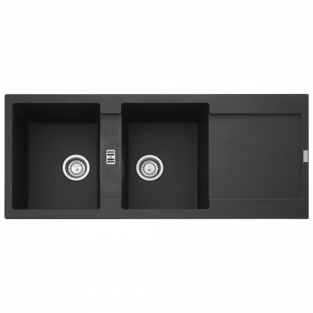 Franke Maris MRG621 - 1990074 Onyx 1160x500 Inset Sink with Waste