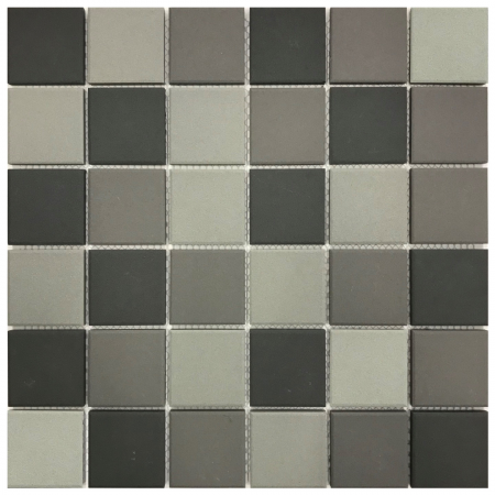 Global Stone GS-CR042 Light Mid Dark Full Bodied Mosaic 306x306mm