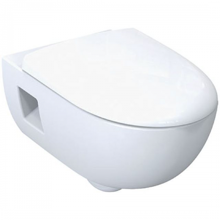 Geberit Smyle Round 501.545.01.1 Toilet Pan Wall-hung Rimfree
