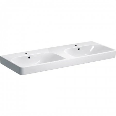 Geberit Smyle Square 500.223.01.1 120cm Double Wallhung Basin