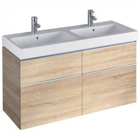 Geberit iCon 502.309.JH.1 Cabinet 120cm for Double Basin Oak