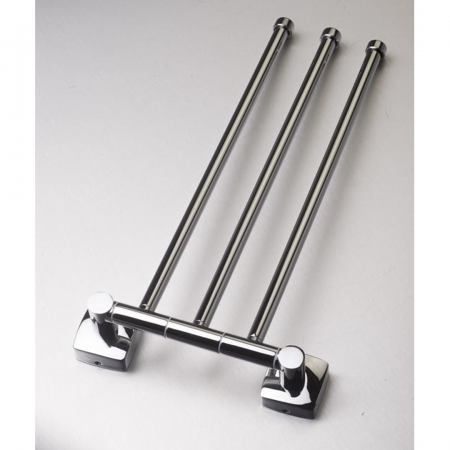 Giobella Rieti 3-Arm Towel Holder Adjustable 3970