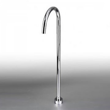 Gio Freestanding Bath Spout 900mm Round Chrome A104