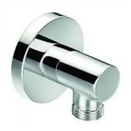 Gio WA-004 Chrome Wall Outlet Round
