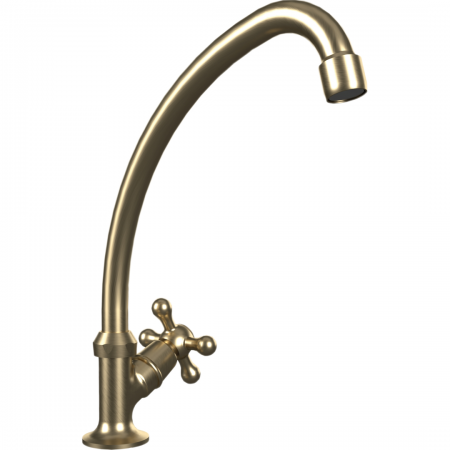 HNC Breo BRE1300BBQ 15mm Prep Bowl Tap Brushed Bronze Quarter Turn