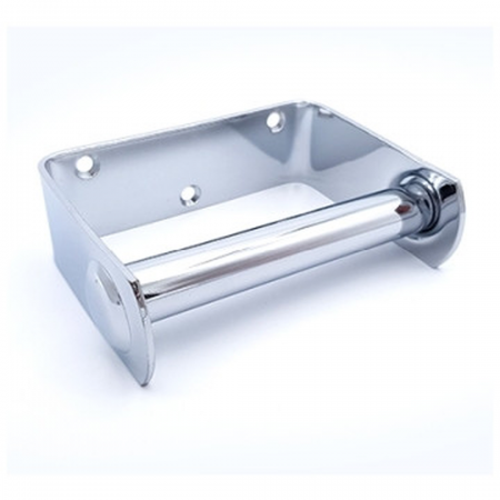 HALCAST 134 - Chrome Paper Holder / Spring Roller incl Fixation Set
