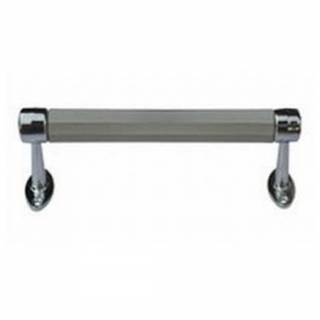 HALCAST 251-600 - Anodized 600mm Single Towel Rail incl Fixation Set