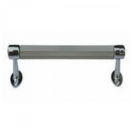 Halcast 251-900 - Anodized 900mm long Single Towel Rail incl Fix Set