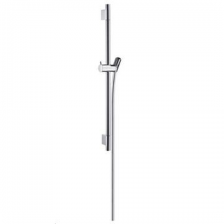 Hansgrohe Unica 28632-000 Shower Bar S Puro 65cm with Isiflex Hose Chr