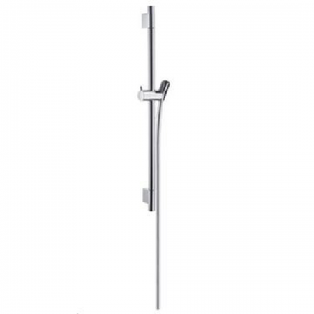 Hansgrohe Unica 28631-000 Shower Bar S Puro 65cm with Isiflex Hose Chr