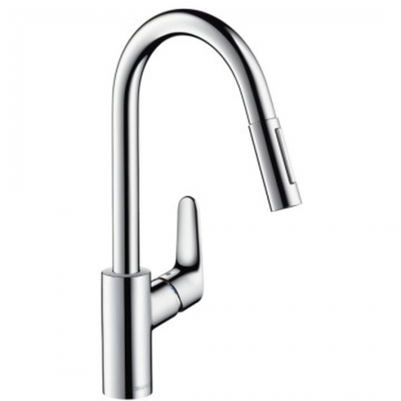 Hansgrohe Focus M41 31815-000 Sink Mixer 240 Pull-Out Spout 2jet Chr