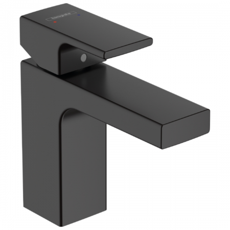 HGR Vernis Shape 71569-670 Basin Mixer no Waste 100 Matt Black