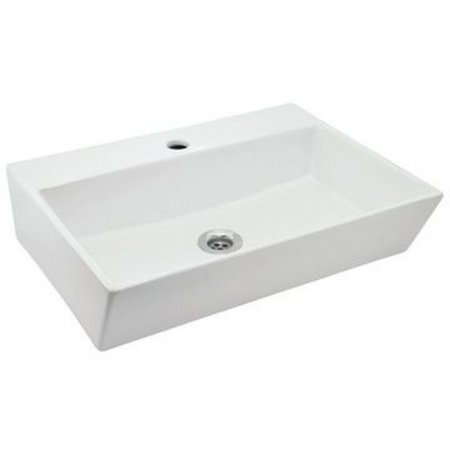 Jaquar Kubix KUS-WHT-35935 Basin CT Rect 565x425mm White