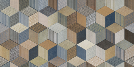 Johnson ART-148-HL1 Cubix Multi Color 300x600mm Glazed Ceramic