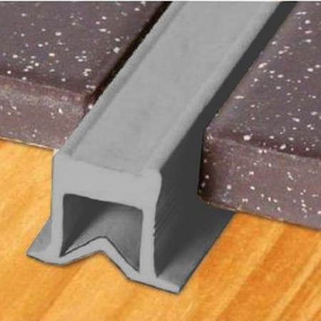 Kirk Marketing PCJ120.14 Grey 12mmx3m long PVC Structural Insert Strip